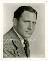 6r631 SPENCER TRACY deluxe 8x10 still '30s super young close portrait in suit & tie by Autrey!