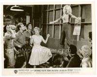 6r698 UNTAMED YOUTH 8x10 still '57 full-length sexy bad Mamie Van Doren dancing on top of table!
