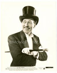 6r719 WARREN WILLIAM 8x10 still '40 c/u wearing tuxedo with top hat & cane from Lillian Russell!