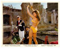 6r006 BIGGEST BUNDLE OF THEM ALL color 8x10 still #5 '68 De Sica & Robinson w/sexiest Raquel Welch