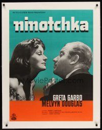 6s158 NINOTCHKA linen Danish R60s Greta Garbo with Melvyn Douglas, directed by Ernst Lubitsch!