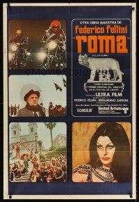 6t149 FELLINI'S ROMA Argentinean '72 Italian Federico classic, the fall of the Roman Empire!