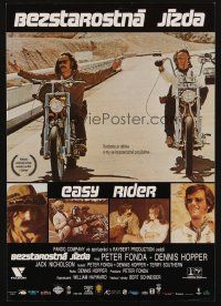 6t431 EASY RIDER Czech 11x16 R90s different image of Peter Fonda & Dennis Hopper on motorcycles!