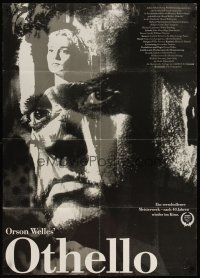 6t133 OTHELLO German R92 Orson Welles in the title role w/pretty Fay Compton, Shakespeare!