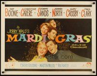 6t167 MARDI GRAS 1/2sh '58 Pat Boone, Christine Carere, Tommy Sands, Sheree North