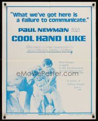 6t238 COOL HAND LUKE college style special 23x29 '67 Paul Newman prison escape classic!