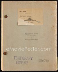 6w019 GORGEOUS HUSSY temporary complete script October 28, 1935, screenplay by Ainsworth Morgan