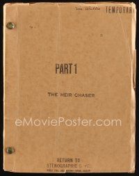 6w018 JIMMY THE GENT Part I temp draft script Oct 28, 1933, from James Cagney's personal library!