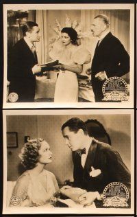 6w049 TROUBLE IN PARADISE 8 English FOH LCs '32 Ernst Lubitsch, Miriam Hopkins, Kay Francis