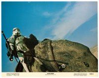 6x688 STAR WARS color 11x14 still '77 George Lucas, close up of Storm Trooper riding on creature!