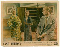 6x467 LAST HOLIDAY English LC '50 Sir Alec Guinness only has a few months left to live!