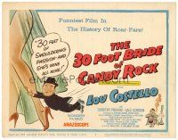 6x033 30 FOOT BRIDE OF CANDY ROCK TC '59 wacky art of Costello, a science-friction masterpiece!