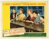 6x181 AFFAIR TO REMEMBER LC #4 '57 Cary Grant & Deborah Kerr drinking at bar with eavesdroppers!
