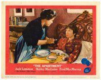 6x193 APARTMENT LC #4 '60 Naomi Stevens feeds soup to Shirley MacLaine recovering in bed!