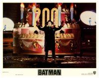 6x209 BATMAN LC '89 close up of Joker Jack Nicholsonby giant birthday cake!