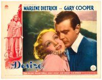 6x300 DESIRE LC '36 best romantic close up art of sexy jewel thief Marlene Dietrich & Gary Cooper!