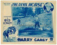 6x302 DEVIL HORSE chapter 11 LC '32 Harry Carey in shoot-out by fallen Greta Granstedt!