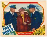 6x323 EASY MONEY LC '36pretty Kay Linaker between two traffic cops!