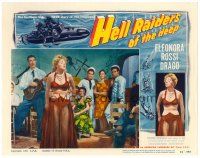 6x399 HELL RAIDERS OF THE DEEP LC #1 '54 barely dressed Eleonora Rossi Drago performing on stage!