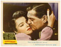 6x409 HOMECOMING LC #2 '48 there is no one but Clark Gable for sexy Anne Baxter!