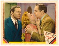 6x470 LIBELED LADY LC '36 Spencer Tracy annoyed by Jean Harlow & William Powell's hugging!