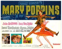 6x099 MARY POPPINS TC R73 Disney classic, Dick Van Dyke with Julie Andrews!