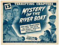 6x109 MYSTERY OF THE RIVER BOAT whole serial TC '44 Universal serial in 13 terrifying chapters!