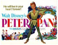 6x120 PETER PAN TC R76 Walt Disney animated cartoon fantasy classic, best full-length image!