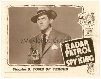 6x595 RADAR PATROL VS SPY KING chapter 9 LC '49 great close up of Kirk Alyn, Republic serial!