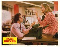 6x709 TAXI DRIVER LC #5 '76 Albert Brooks talks to Sybill Shepherd in campaign office, Scorsese!