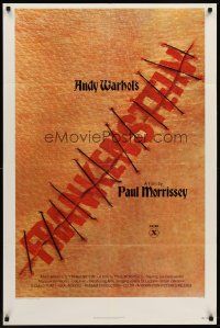 6y032 ANDY WARHOL'S FRANKENSTEIN 1sh '74 Joe Dallessandro, directed by Paul Morrissey!
