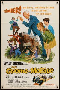 6y348 GNOME-MOBILE style B 1sh '67 Walt Disney fantasy, Walter Brennan, Tom Lowell, Matthew Garber