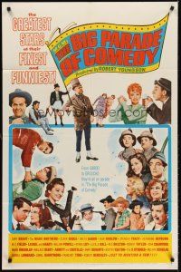 6y566 MGM'S BIG PARADE OF COMEDY 1sh '64 W.C. Fields, Marx Bros., Abbott & Costello, Lucille Ball