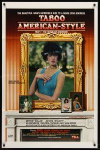 6y868 TABOO AMERICAN STYLE 1 THE RUTHLESS BEGINNING video/theatrical 1sh '85
