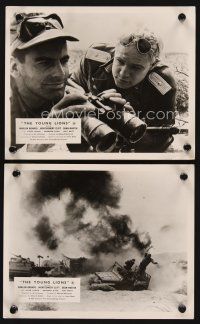 6z575 YOUNG LIONS 2 English FOH LCs '58 Nazi officer Marlon Brando in WWII action!