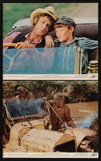 6z993 REIVERS 2 8x10 mini LCs '70 Steve McQueen driving & covered w/mud, from Faulkner's novel!