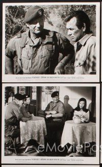 6z398 GREEN BERETS 5 8x10 stills '68 John Wayne directed, David Janssen, George Takei, Vietnam War!