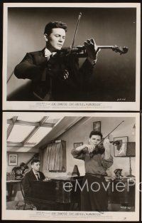 6z447 HUMORESQUE 4 8x10 stills '46 great images of John Garfield w/violin!