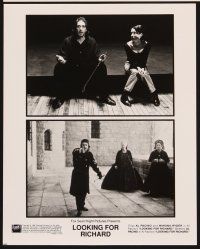 6z552 LOOKING FOR RICHARD 2 8x10 stills '96 great images of Al Pacino, William Shakespeare!