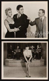 6z516 LOVE ME OR LEAVE ME 3 8x10 stills '55 full-length sexy Doris Day as Ruth Etting, James Cagney