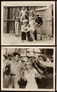 6z460 MISFITS 4 8x10 stills '61 images of Marilyn Monroe, + candid w/Clift, Wallach & Huston!