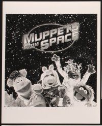 6z035 MUPPETS FROM SPACE 17 8x10 stills '99 Kermit, Miss Piggy, Fozzie Bear, Gonzo, Animal!
