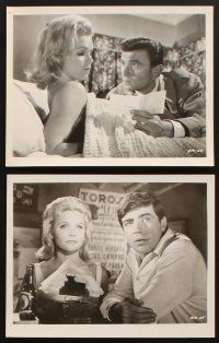 6z145 RUNNING MAN 12 8x10 stills '63 Laurence Harvey, Lee Remick, directed by Carol Reed!