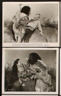 6z384 WORLD WITHOUT END 6 8x10 stills '56 sexy Nancy Gates, it hurls you into the year 2508!