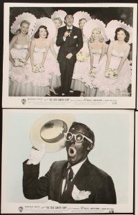 6z613 EDDIE CANTOR STORY 10 color 8x10 stills '53 eefe Brasselle in the title role!