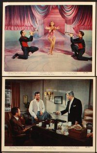 6z602 PARTY GIRL 12 color 8x10 stills '58 Robert Taylor, sexiest Cyd Charisse, Nicholas Ray!