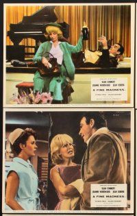 6z753 FINE MADNESS 8 color English FOH LCs '66 Sean Connery. Joanne Woodward, Jean Seberg