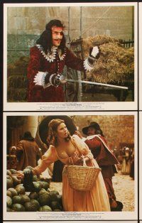 6z782 FOUR MUSKETEERS 8 color English FOH LCs '75 Raquel Welch, Oliver Reed, Chamberlain, York