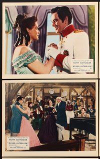6z882 STORY OF VICKIE 8 color English FOH LCs '58 princess Romy Schneider, Dover Interlude!