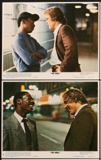6z637 48 HRS. 8 8x10 mini LCs '82 Nick Nolte & Eddie Murphy couldn't have liked each other less!